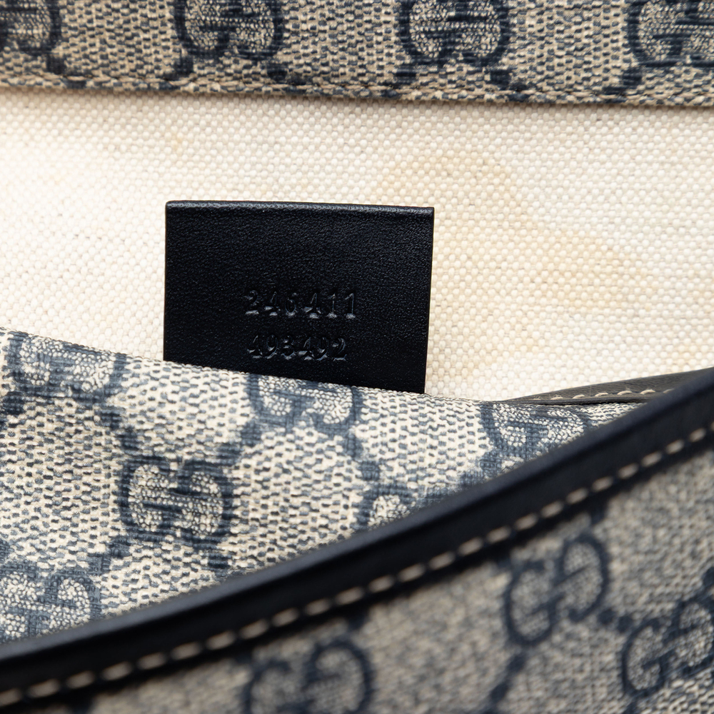Pre-Loved Gucci GG Supreme Web Messenger Bag - Picture 6 of 7